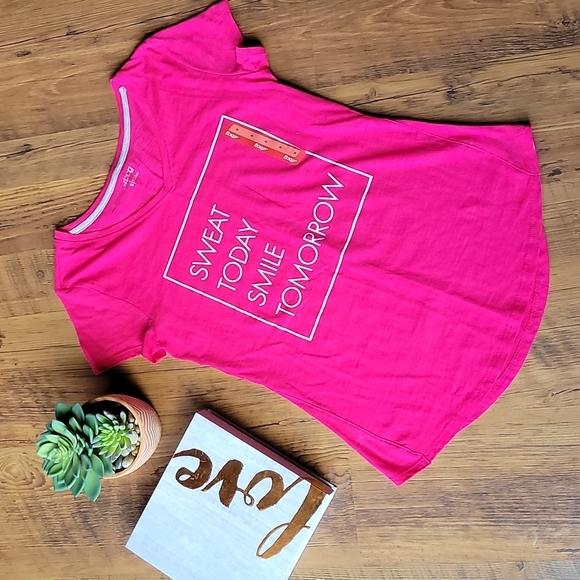 bcg Tops - 💕 bcg sweat today smile tomorrow Pink  T-Shirt